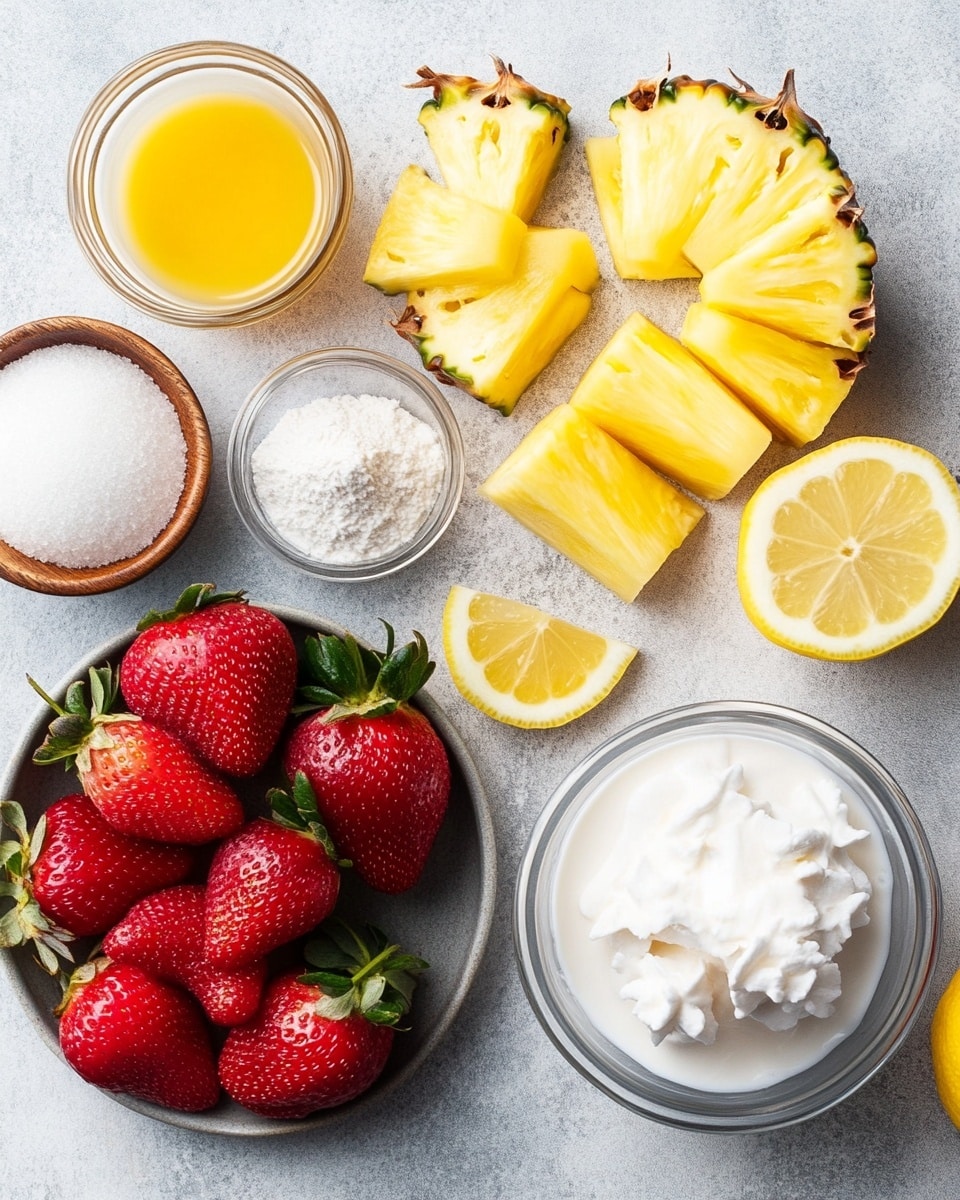 Creamy Strawberry Pineapple Dole Whip Recipe - Recipe Image