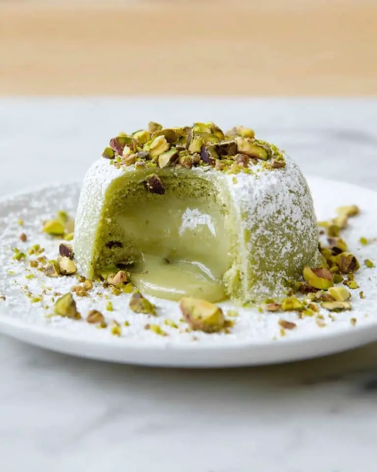 Pistachio Lava Cake Recipe