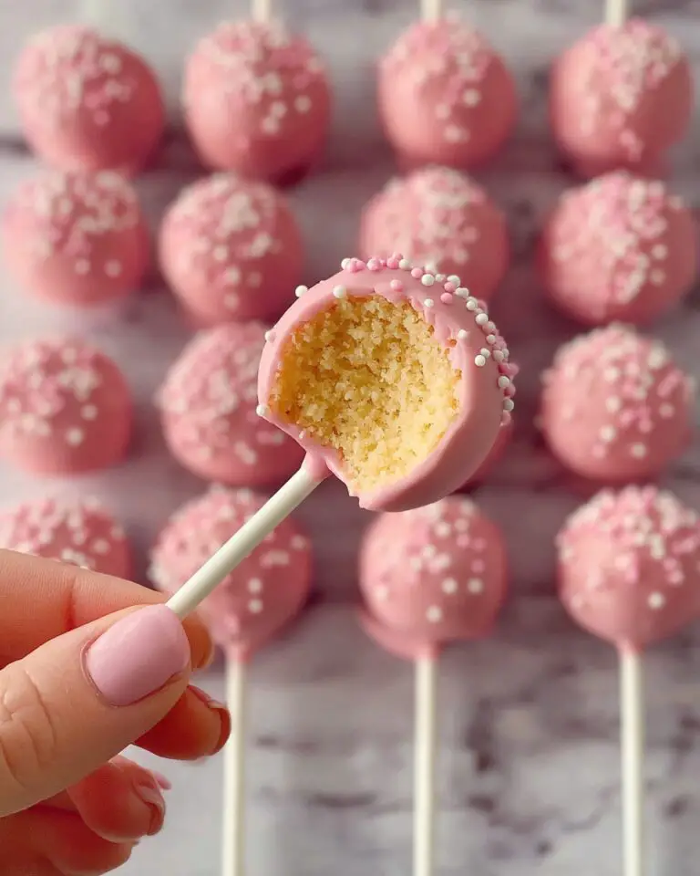 Starbucks Copycat Birthday Cake Pops Recipe