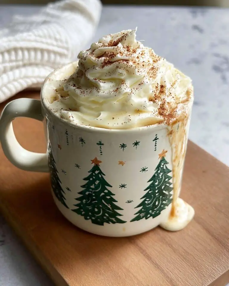 Christmas Chai Latte with Whipped Cream Recipe
