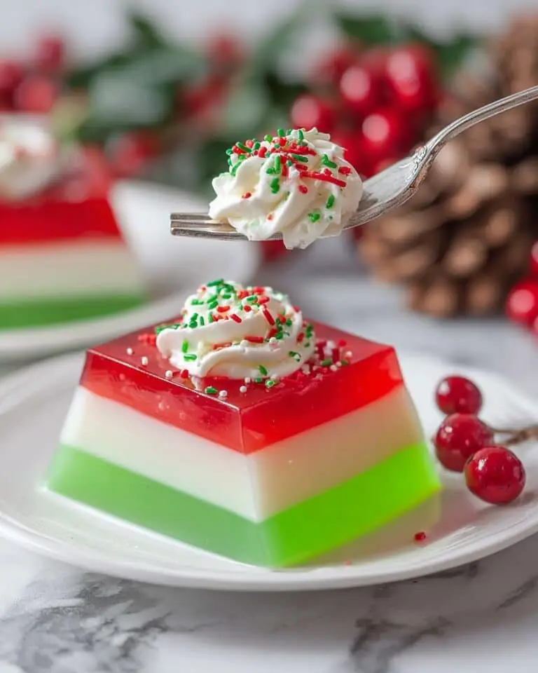 Christmas Ribbon Salad Recipe