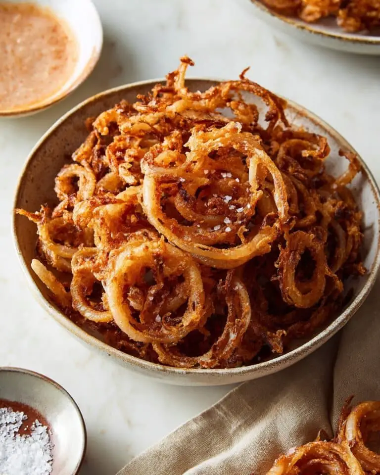 Festive Frizzled Onions Recipe