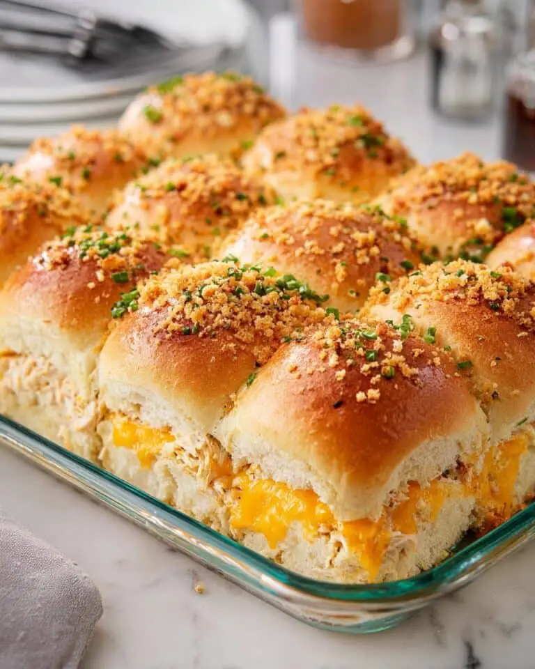 Crack Chicken Sliders on Hawaiian Rolls Recipe