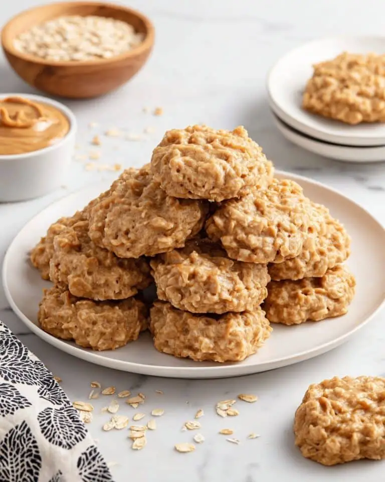 Peanut Butter No-Bake Cookies Recipe