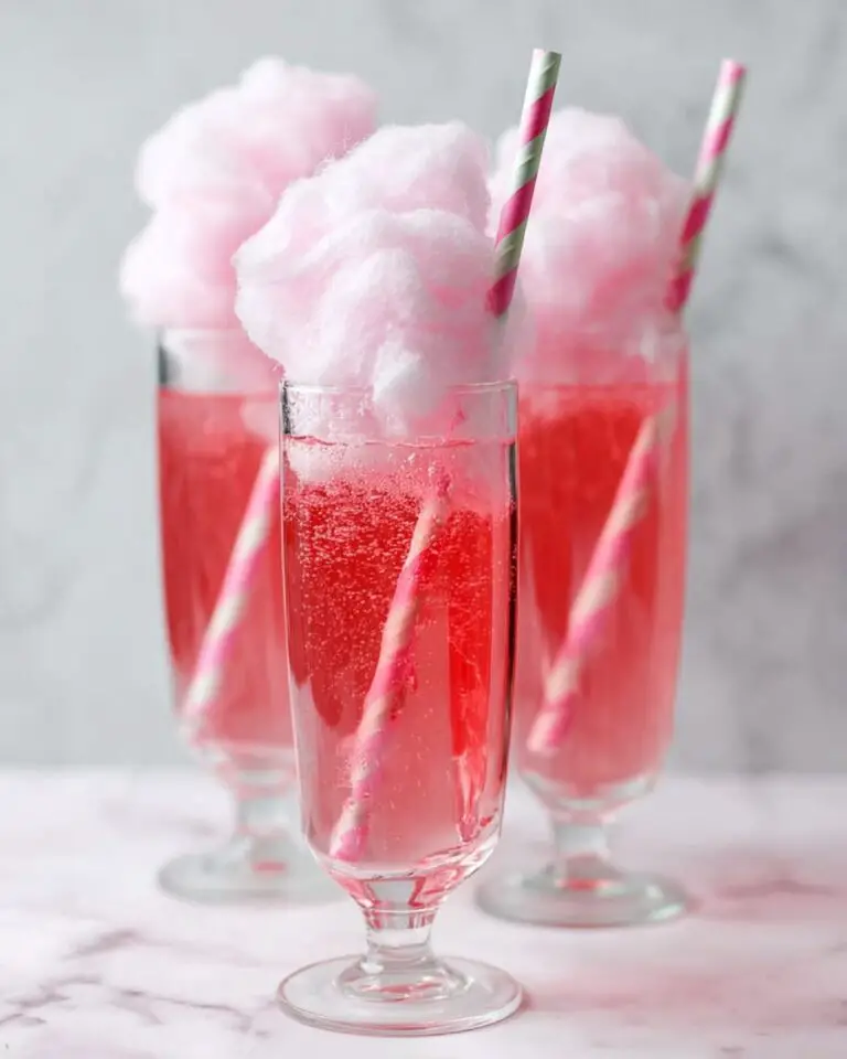 Cotton Candy Champagne Cocktail Recipe