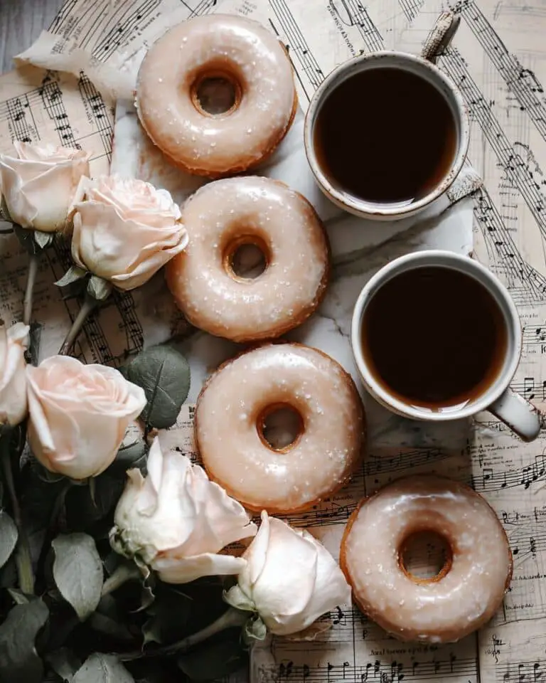 Glazed Baked Orange Donuts Recipe