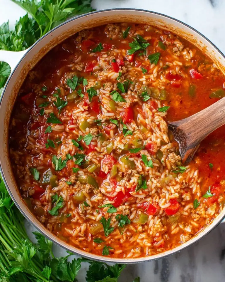 Cozy Stuffed Pepper Soup Recipe