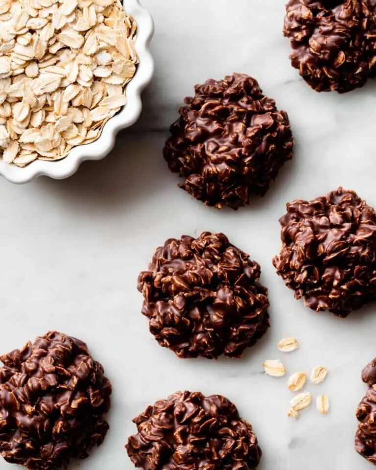 Chocolate Peanut Butter No Bake Cookies Recipe