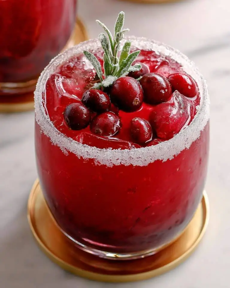 Festive Mistletoe Margarita Recipe