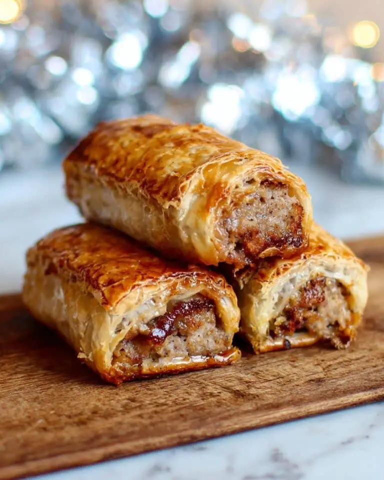 Festive Sausage Rolls with Sage and Thyme Recipe