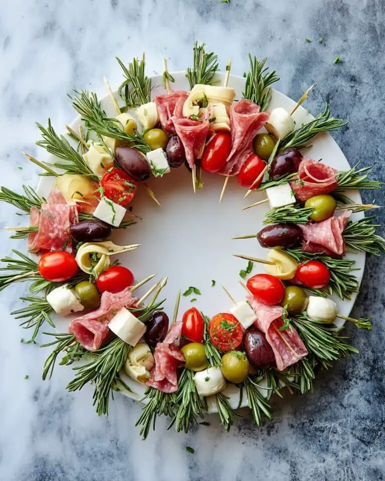 Charcuterie Wreath Recipe
