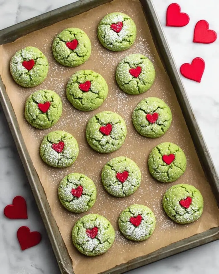 Grinch Cake Mix Cookies Recipe