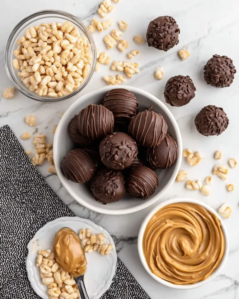 Rice Krispies Peanut Butter Balls Recipe
