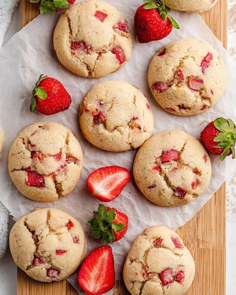 Strawberry Cheesecake Cookies with Cream Cheese Filling Recipe