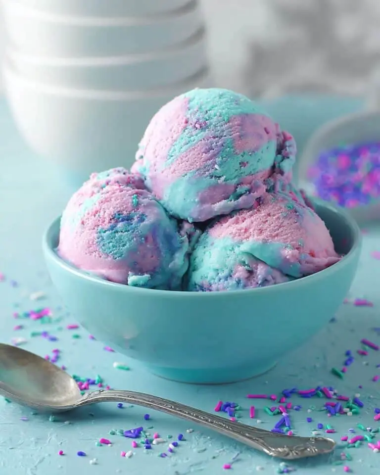No-Churn Cotton Candy Ice Cream Recipe