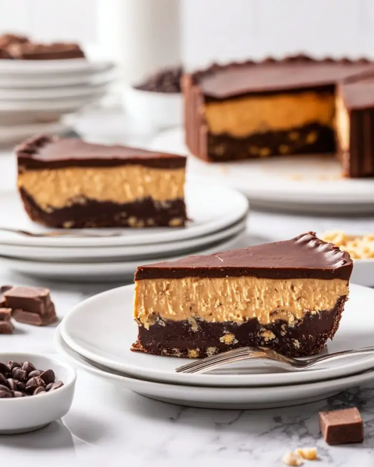 Reese’s Peanut Butter Cup Pie with Chocolate Ganache Recipe
