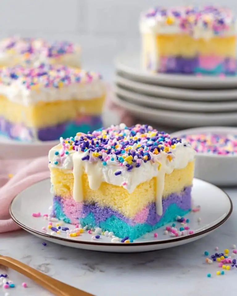 Unicorn Poke Cake Recipe