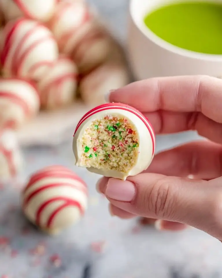Festive Christmas Tree Cake Balls Recipe