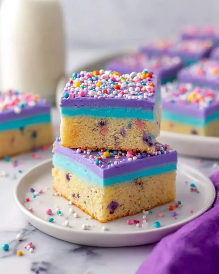 Funfetti Cake Mix Unicorn Bars Recipe