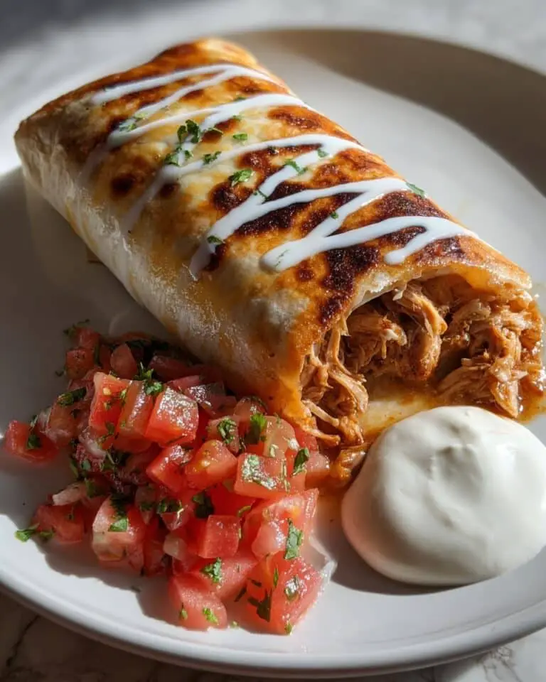 Homemade Chicken Chimichangas That Crunch Perfectly Recipe