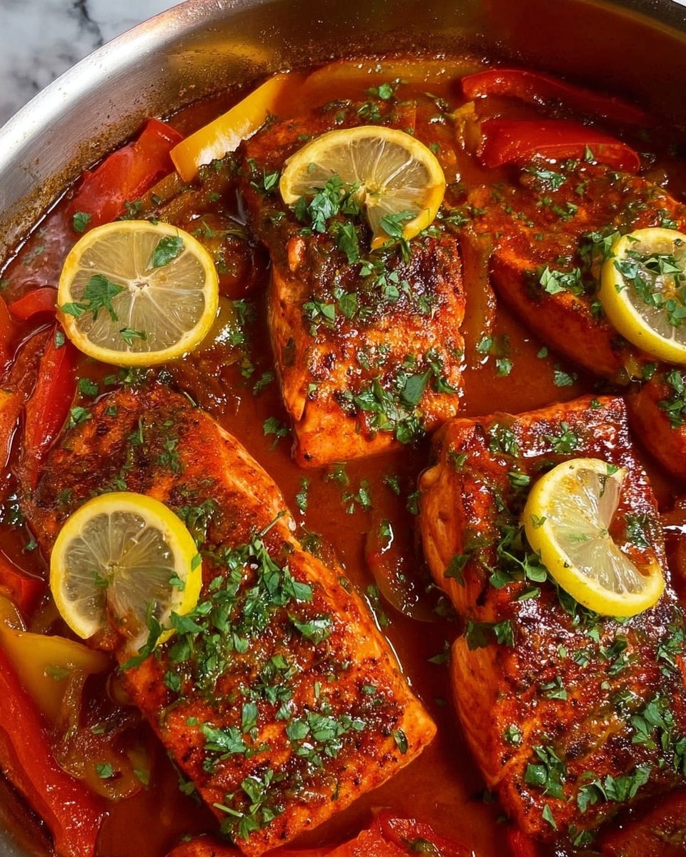 Classic Spicy Moroccan Fish in Rich Sauce Recipe