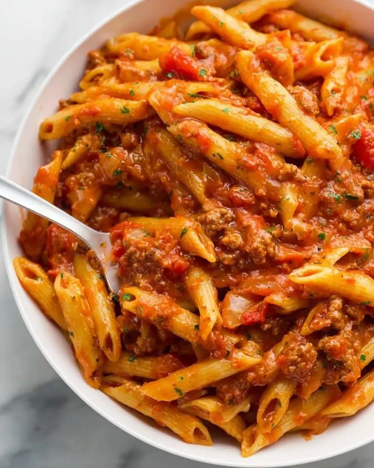 Easy Sloppy Joe Pasta Recipe