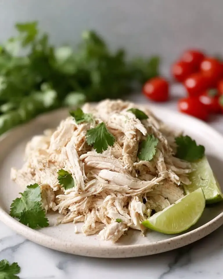Pressure Cooker Lime Verde Chicken Recipe