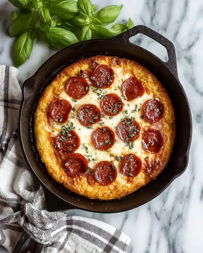 Cast Iron Skillet Pizza Recipe