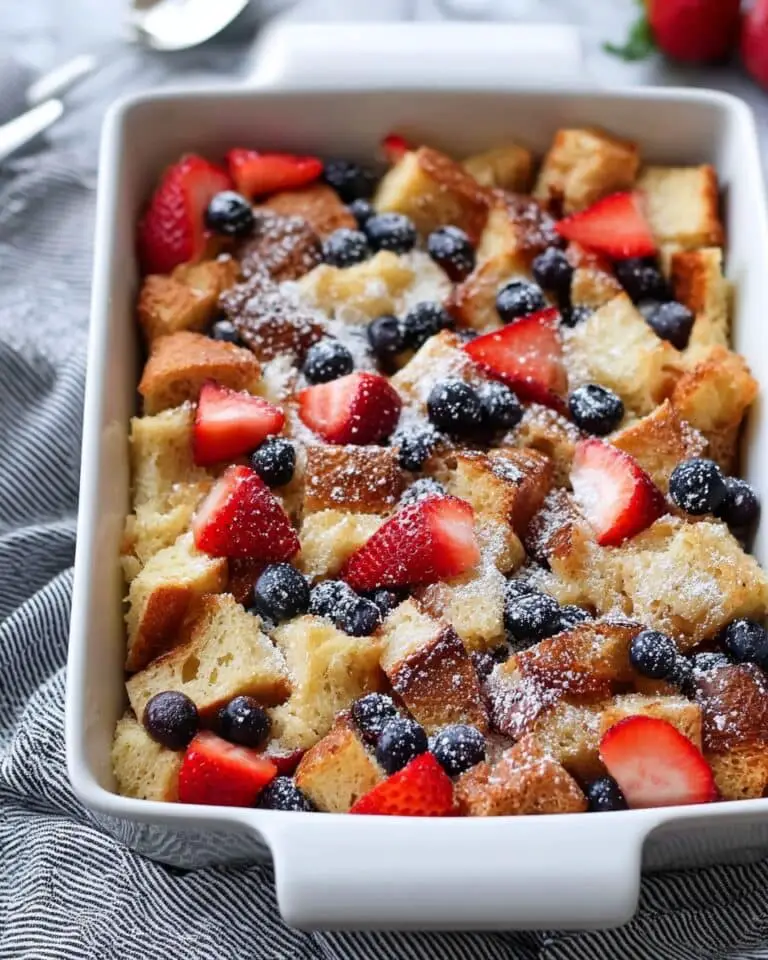Berry French Toast Casserole Recipe