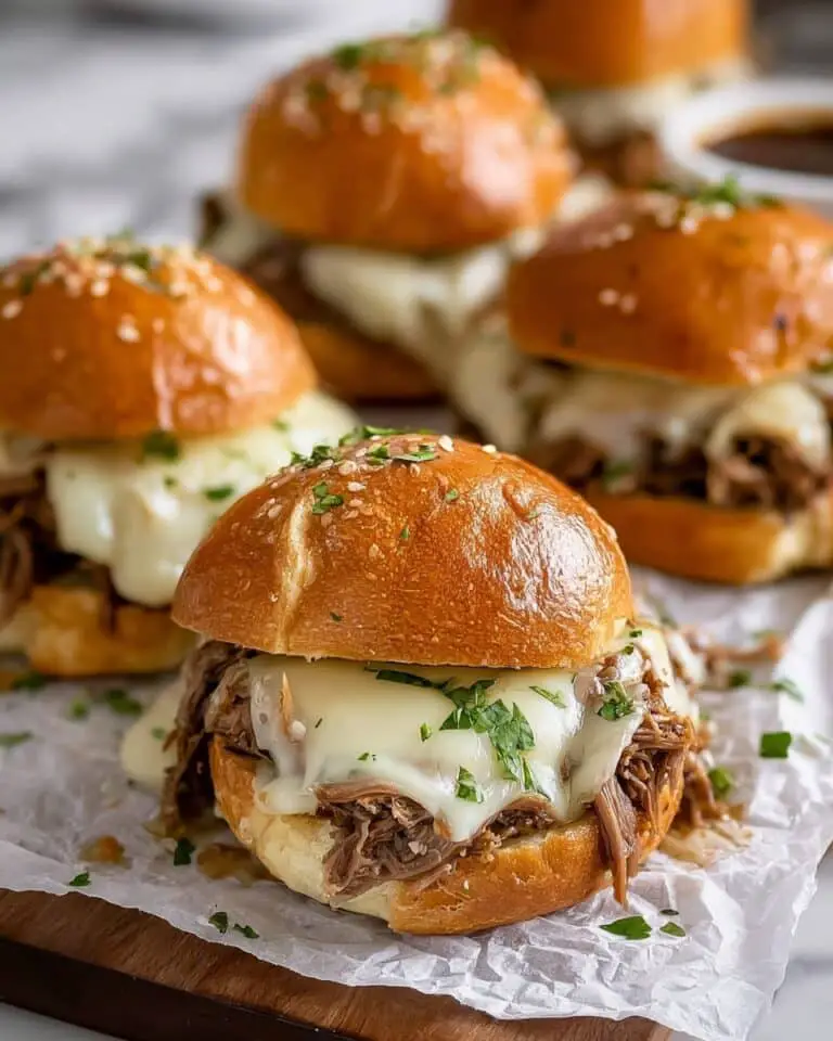 Crockpot French Dip Sandwiches Recipe