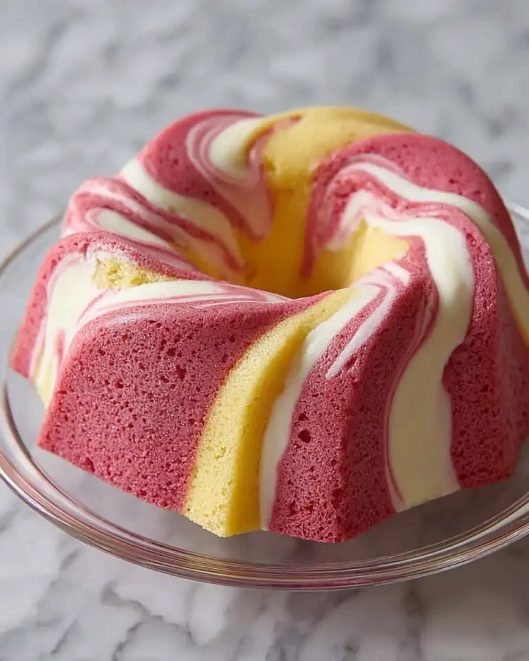 Strawberry Milkshake Pound Cake Recipe