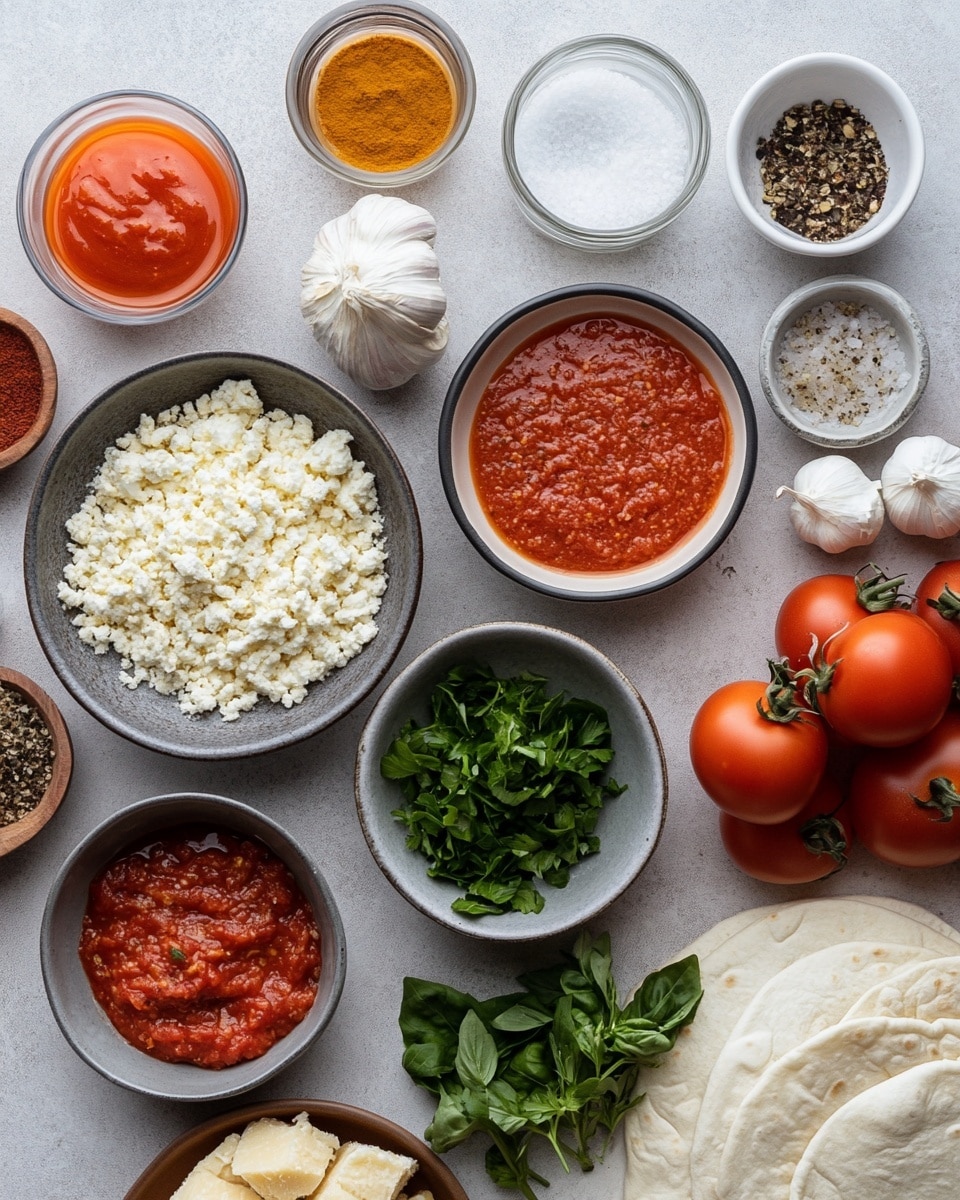 The image shows four rolled pieces of cooked dough filled with pepperoni slices, stacked in two layers on a white rectangular plate. Each roll is topped with melted cheese that is golden brown with some bubbly spots and sprinkled with greenish dried herbs. The dough has a light golden color with some crispy edges. In the background, a black bowl filled with red dipping sauce sits on a white marbled surface, and a woman's hand is reaching to pick one of the rolls. Small green herb pieces are scattered on the plate around the rolls. photo taken with an iphone --ar 4:5 --v 7