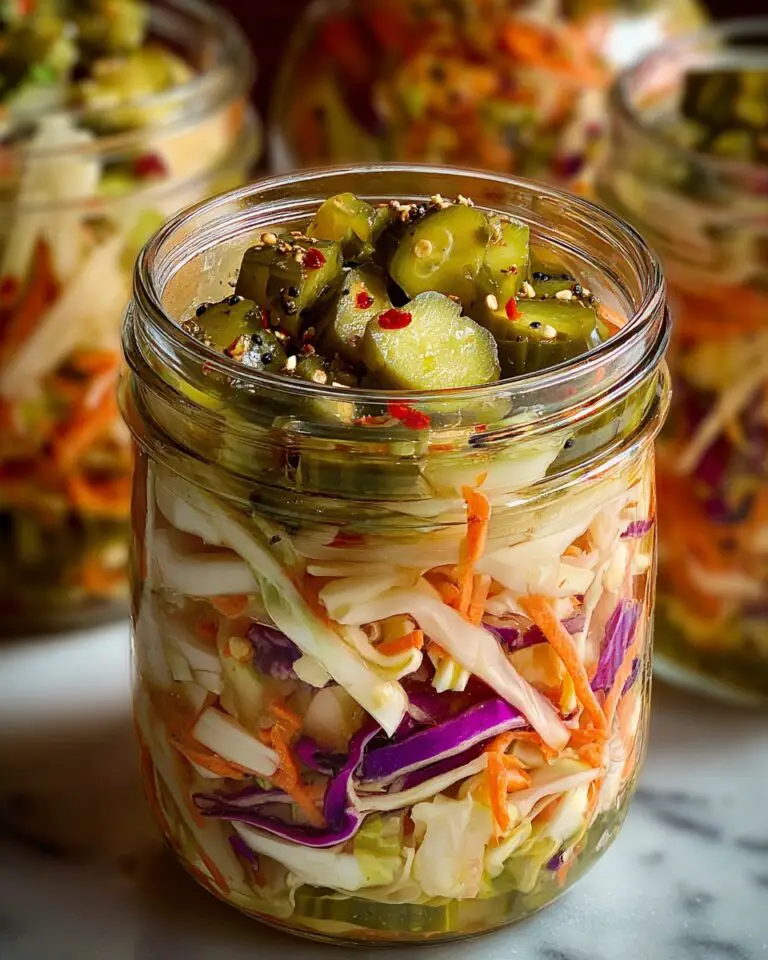 Sweet & Spicy Pickle Slaw Recipe
