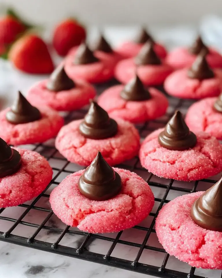 Strawberry Kiss Cookies Recipe