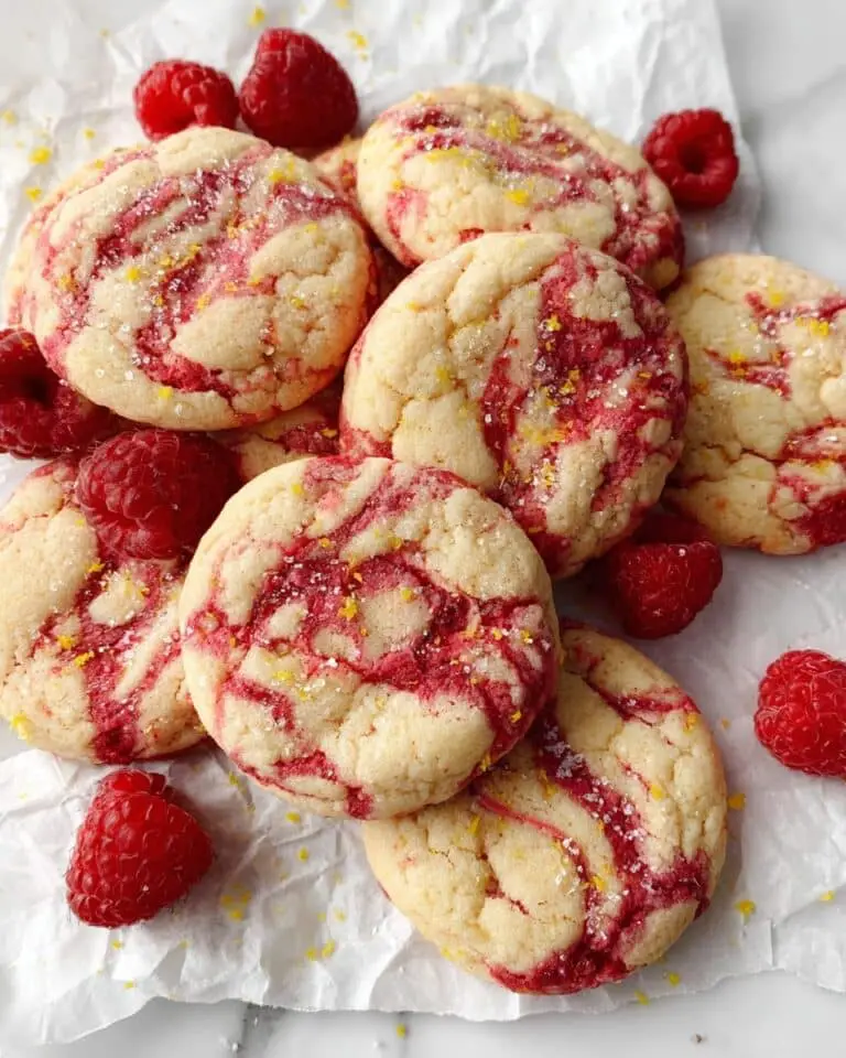 Lemon Raspberry Cookies Recipe