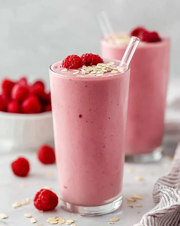 Mango Raspberry Smoothie with Chia Seeds Recipe