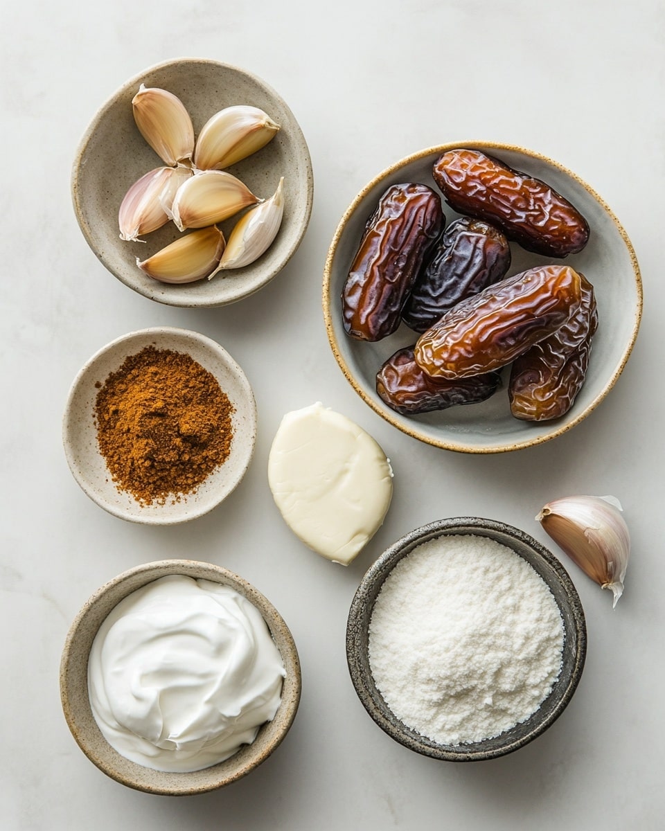 A white plate with a white marbled background holds a colorful snack platter. In the center is a small white bowl filled with thick beige hummus with flecks of spices. Around the bowl are five groups of fresh vegetables and crackers arranged in a circle. At the top are thin, round slices of light green cucumber with darker green edges. To the right are bright orange carrot sticks placed neatly. Next to the carrots are light brown square crackers with rough edges, stacked slightly. Below the crackers are thin, long strips of red bell pepper mixed with yellow bell pepper strips. Finally, on the left are small, round, red cherry tomatoes clustered together. The layers are all close together and vibrant. Photo taken with an iphone --ar 4:5 --v 7