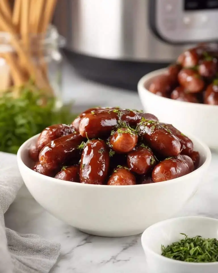 Slow Cooker Smokies with Grape Jelly Recipe