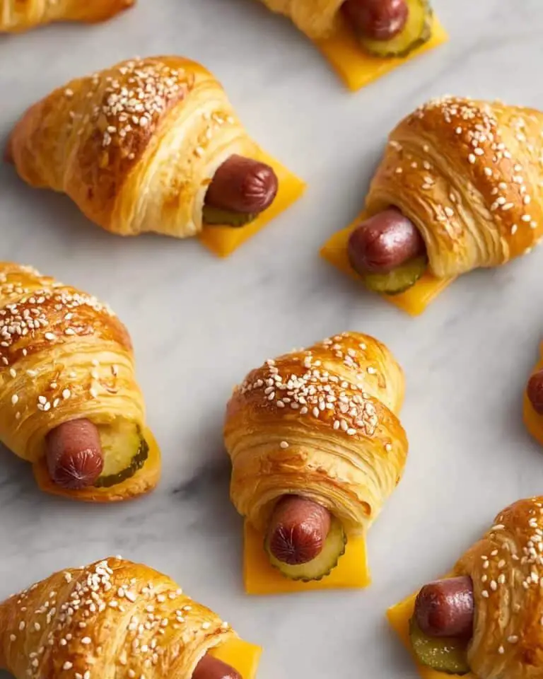 Cheeseburger Pigs in a Blanket Recipe