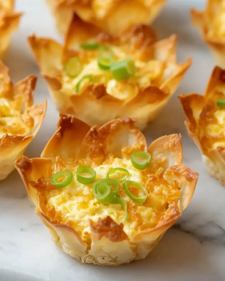 Buffalo Chicken Phyllo Cups Recipe