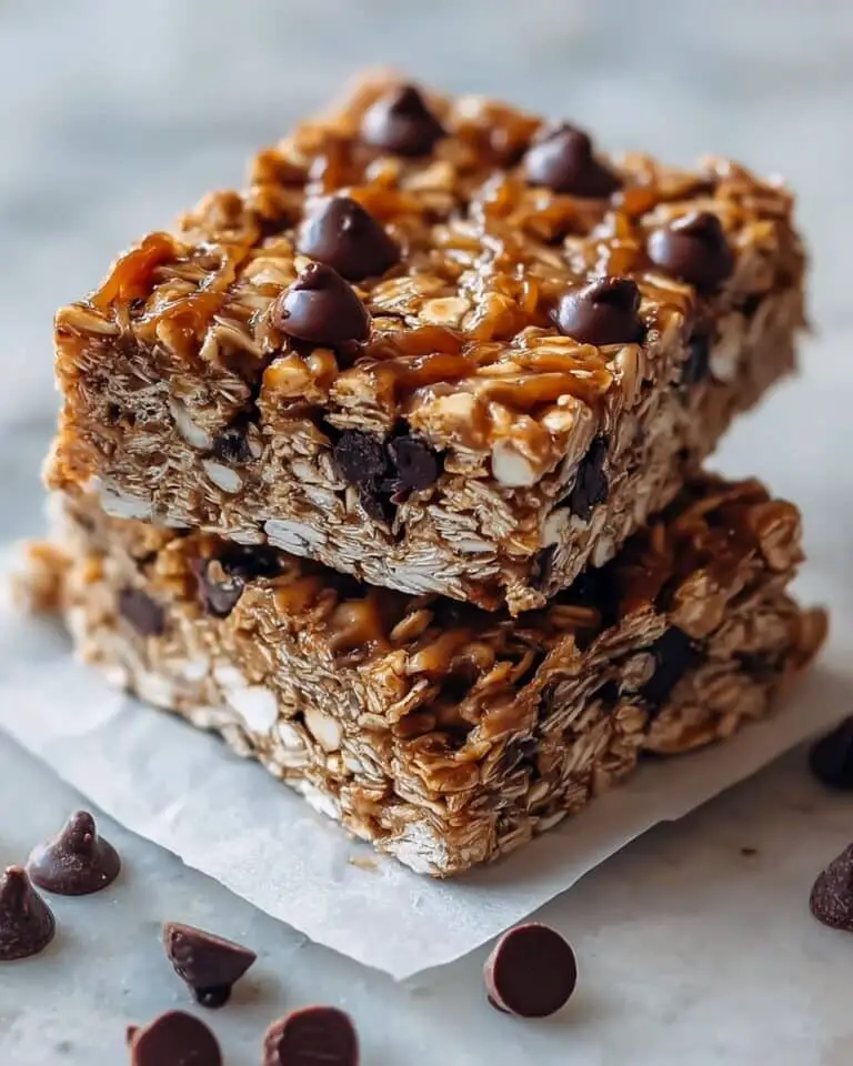 Homemade No Bake Granola Bars Recipe