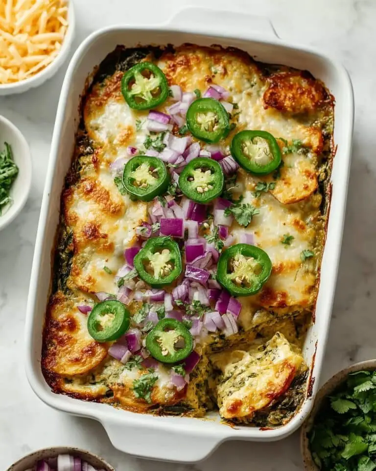 Salsa Verde Chicken Casserole Recipe