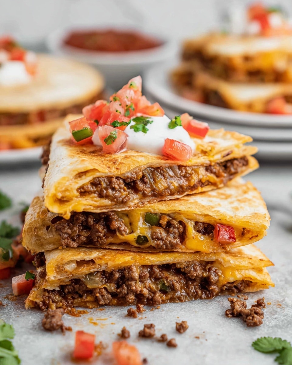 Sheet Pan Tacos with Ground Beef, Cheese, and Homemade Pico de Gallo Recipe