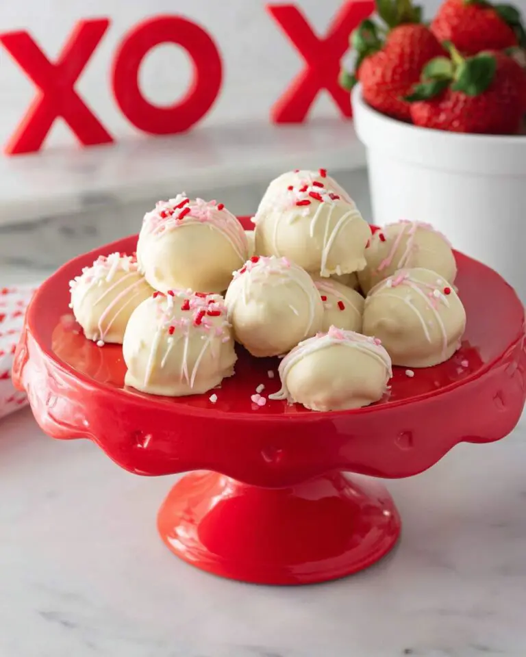 Strawberry Shortcake Truffles Recipe
