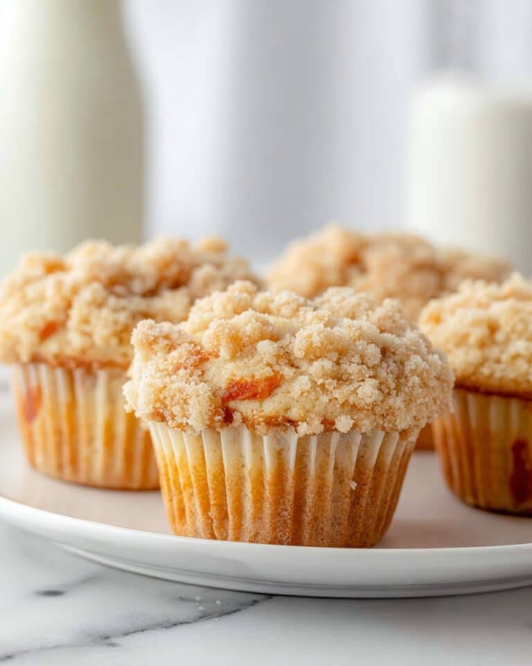 Peach Cobbler Muffins Recipe