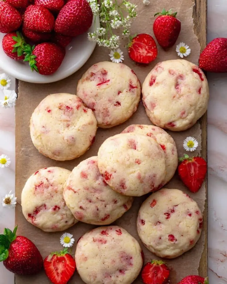 Strawberry Cheesecake Cookies Recipe