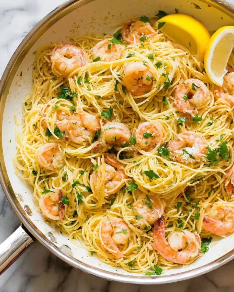 Easy Shrimp Scampi Pasta Recipe