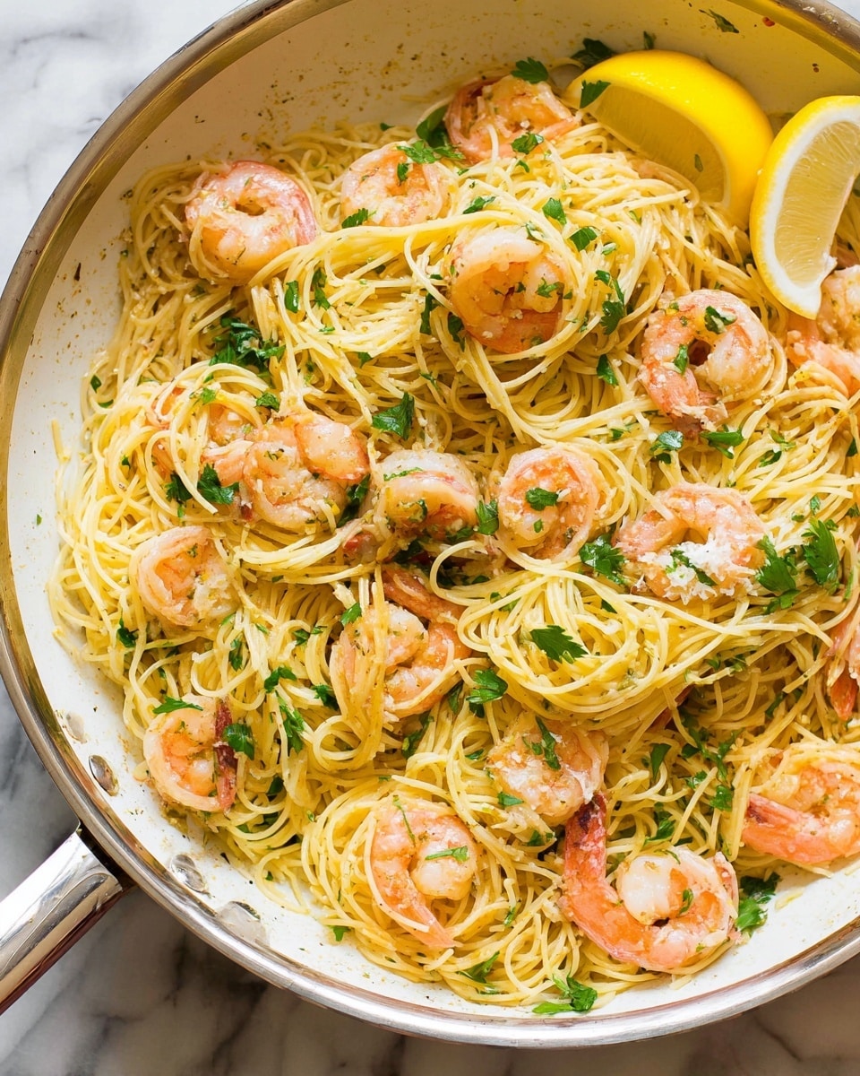 Easy Shrimp Scampi Pasta Recipe