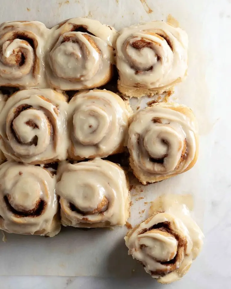 Banana Bread Cinnamon Rolls with Cream Cheese Glaze Recipe