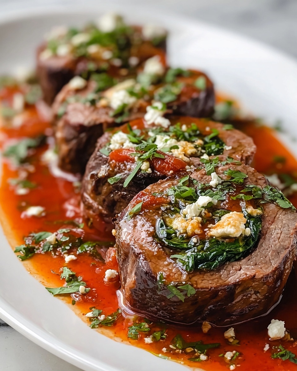 Melt in Yo Mouth Beef Braciole Recipe
